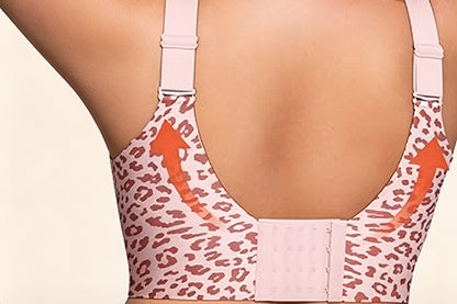 Plus Size Full Coverage Wireless Lift Bra - Pink