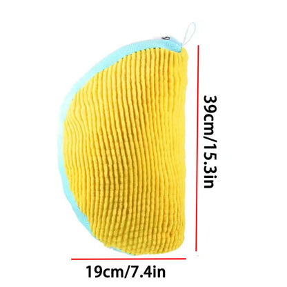 Reusable Shoe Washing Bag Laundry Shoe Bag for Washing Machine Yellow