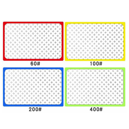 4 Pack Diamond Hand Polishing Blocks Sanding Sponge Pads for Ceramic Tile Glass Grinding Style 2