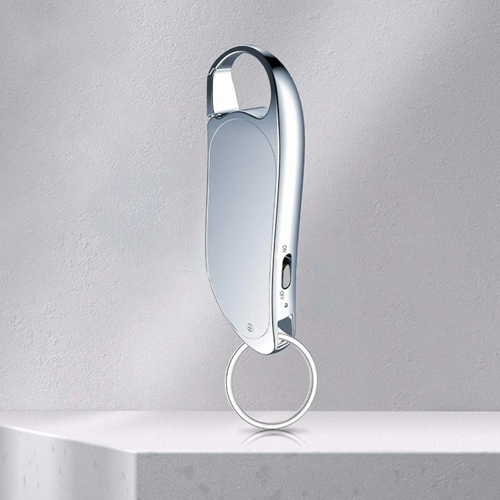 Mini Digital Voice Activated Recorder with 32GB Memory Audio Recording Device MP3 Player Sliver