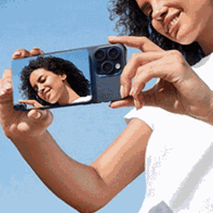 Vlog Selfie Monitor Screen 5-inch 1080P Rear Camera Mirror-White