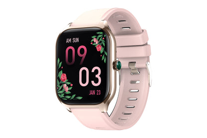 Smart Watch 2.01-Inch Fitness Watch with Heart Rate Sleep Monitor Blood Oxygen 123 Sports Modes Activity Tracker -Pink