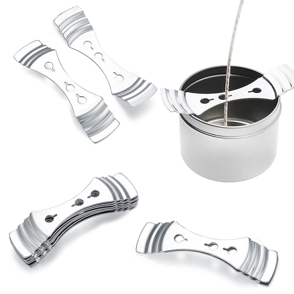 20Pcs Metal Candle Wick Holders Candle Core Centering Support for Candle Making