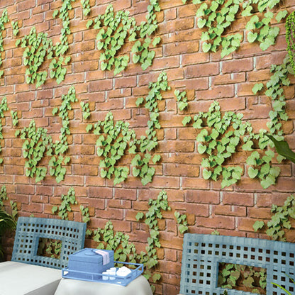 Leaf Rattan Wall Mural Art 3D Wall Muralcreative Wall Stickers Parthenocissus Removable Wallpaper