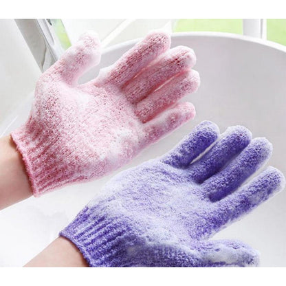 12Pcs Exfoliating Gloves for Shower Body Exfoliator Glove Spa Hand Scrubber