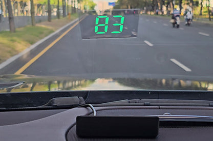 Speedometer HUD GPS Speed Meter KMH Speedo Head Up Display For Cars USB Cable Plug And Play