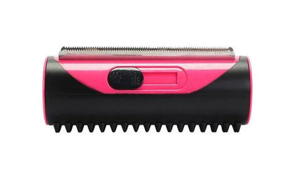 Two Sided Pet Grooming Brush Hair Shedding Trimmer Comb Dog Cat Hair Fur Removal-Red