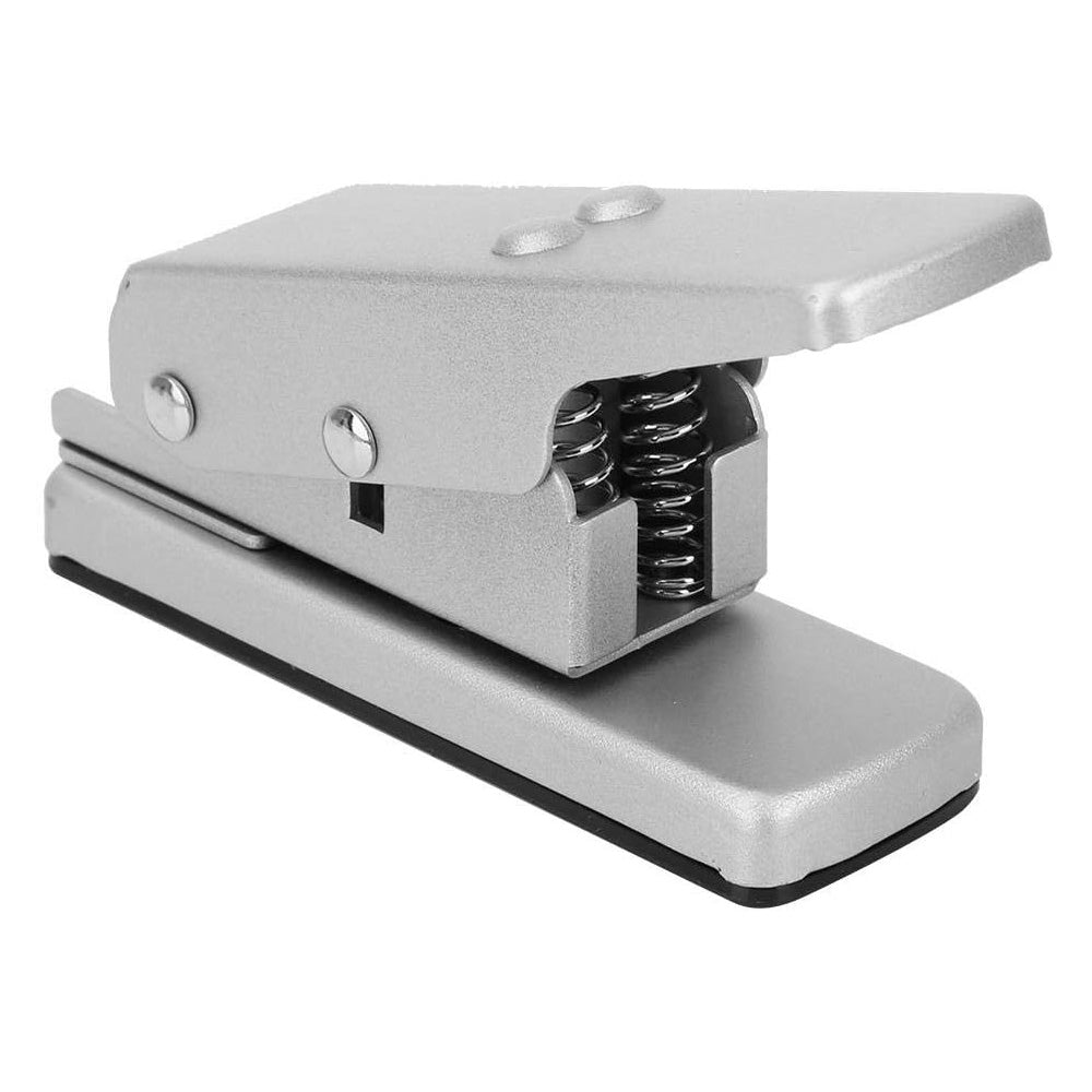 DIY Guitar Pick Punch Cutter Tool-Silver