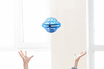 Flying Orb Ball Toy Galaxy Boomerang Hover Ball with LED Light -Blue