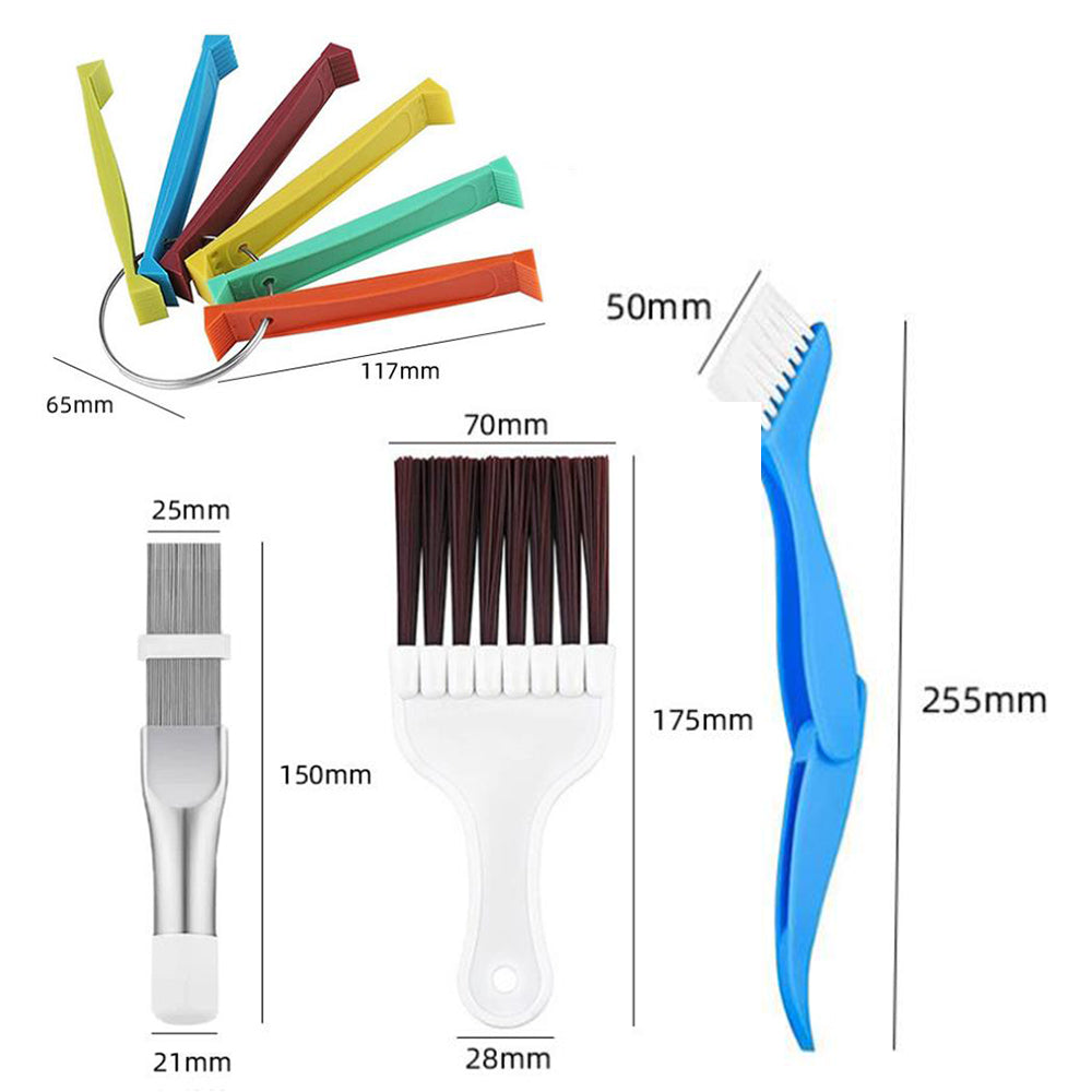Air Conditioner Fin Cleaner Set Air Refrigerator Evaporator Radiator Cleaning Brush Tools