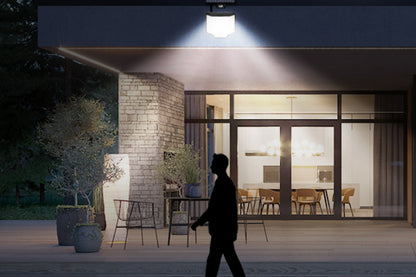 2Pcs 106 LED Solar Motion Sensor Light Outdoor Wall Security Garden Flood Lamp