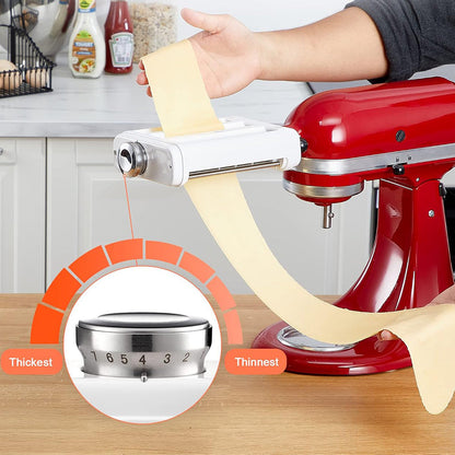 3-in-1 Set Pasta Attachments for Kitchenaid Stand Mixer Pasta Maker Accessories