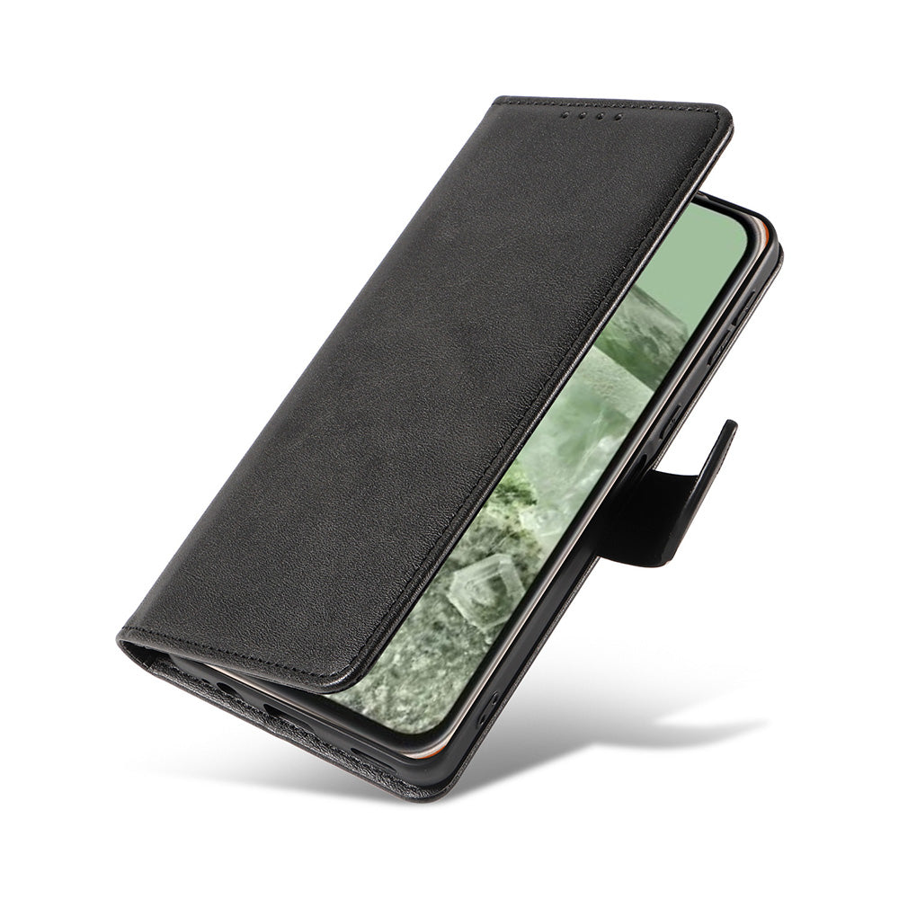 Wallet Case for Pixel 10 and 10 Pro Holder Snap-Lock Flip Cover-Black