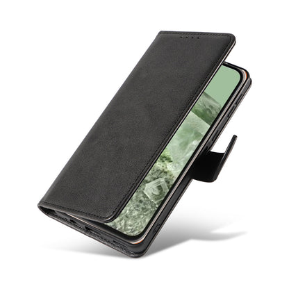 Wallet Case for Pixel 10 and 10 Pro Holder Snap-Lock Flip Cover-Black