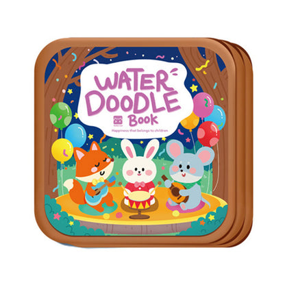 Reusable Water Coloring Book Water Doodle Painting Book Toy for Kids Style 2