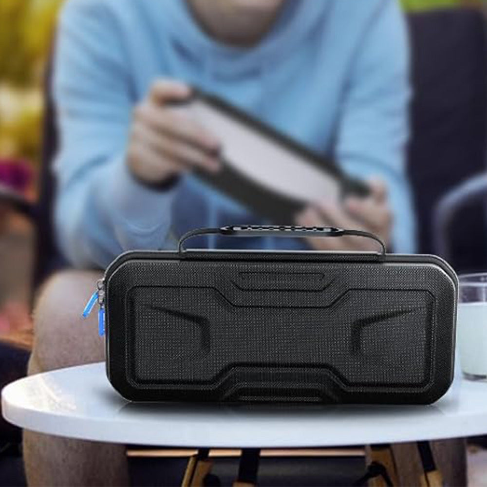 Portable Handheld Storage Case Protective Carry Bag for PS5 Portal Travel Use-Black