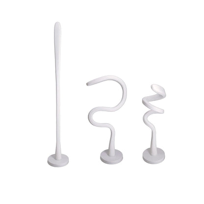 Magnetic Flexible Door Prop for Front Load Washer Washing Machine Door Holder White