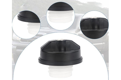 2Pcs Locking Gas Cap with 2 Keys Lock Fuel Cap Compatible With Chevy Honda Nissan