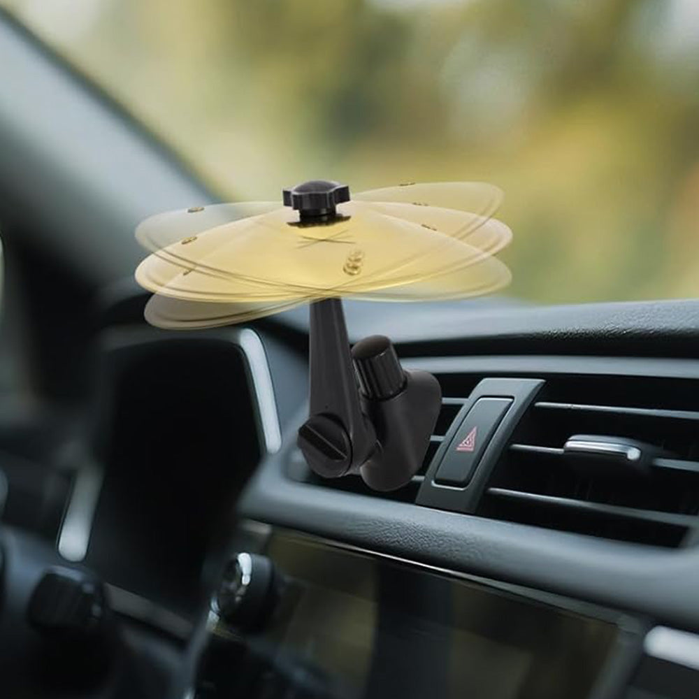 Car Air Vent Mini Drum Cymbal Set with Drum Stick Musical Gadget
