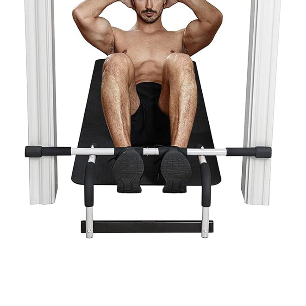 Pull-Up Bar Adjustable Upper Body Workout Bar for Doorway Fitness Exercise