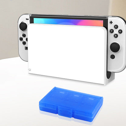 2-Pack 24-in-1 Game Card Storage Case Organizer Compatible with Nintendo Switch Blue