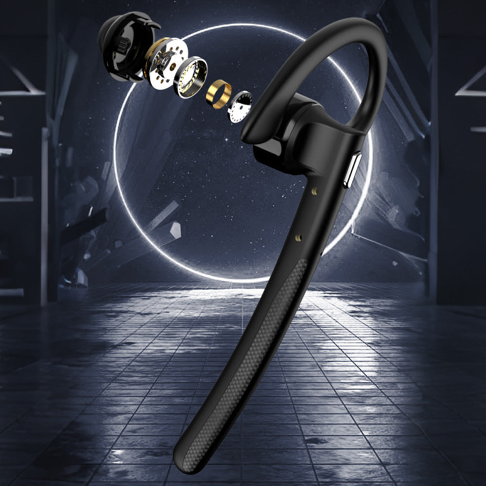 Wireless Car Bluetooth Headset with Rotating Ear Hook