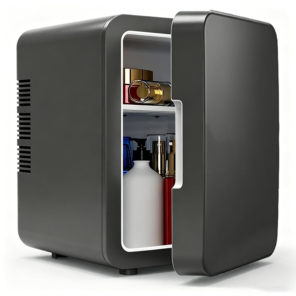 6L USB Mini Fridge Portable Can Cooler for Car - Grey
