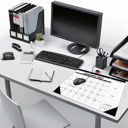 18 Monthly Wall Calendar Monthly Desk Calendar with To-do List