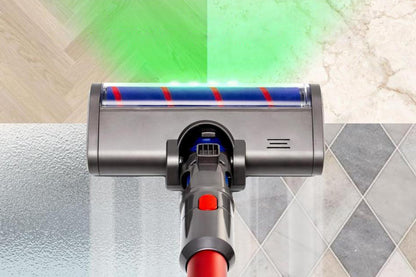 Vacuum Soft Roller Brush Head for Dyson V7 V15 Hardwood Floor Cleaner with LED Light