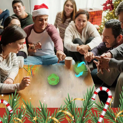 12-Side Santa Swap Gift Exchange Dice Santa Christmas Party Group Party Game