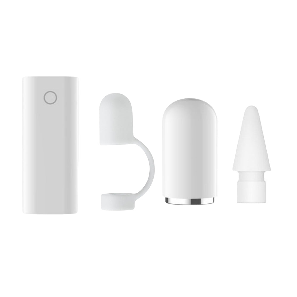 For Apple Pencil Replacement Accessories Kit Pencil Charging Adapter Cap Tip Anti-loss Rope