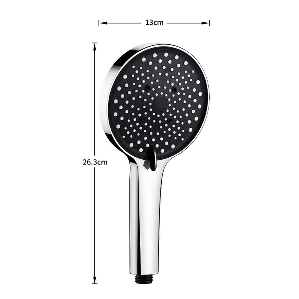 5-Mode Handheld Shower Head with 1.5m Hose Powerful Flow Showerhead