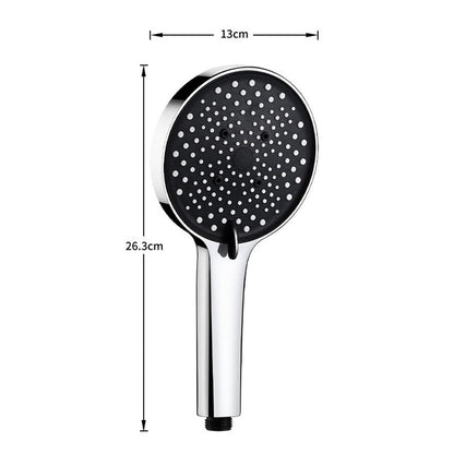 5-Mode Handheld Shower Head with 1.5m Hose Powerful Flow Showerhead