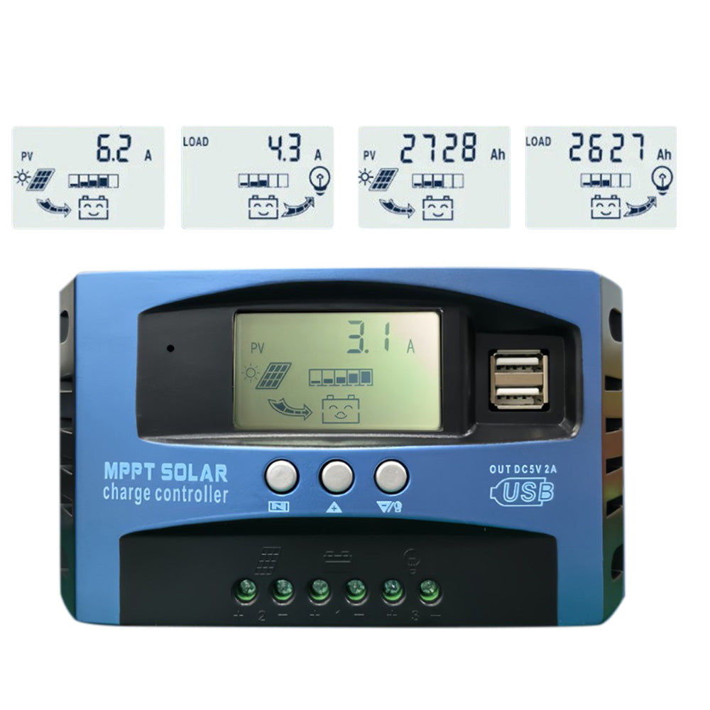 MPPT Solar Charge Controller Automatic Voltage Regulator for Solar Panel System