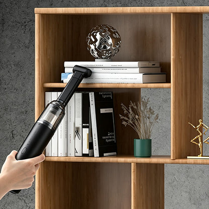 Portable Cordless Handheld Vacuum with Two Suction Modes - Black