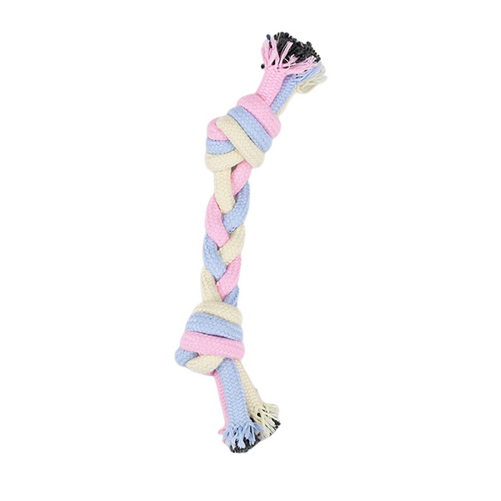 Five-piece Set Cotton Rope Dog Chew Rope Toys Keep Pet Teeth Health