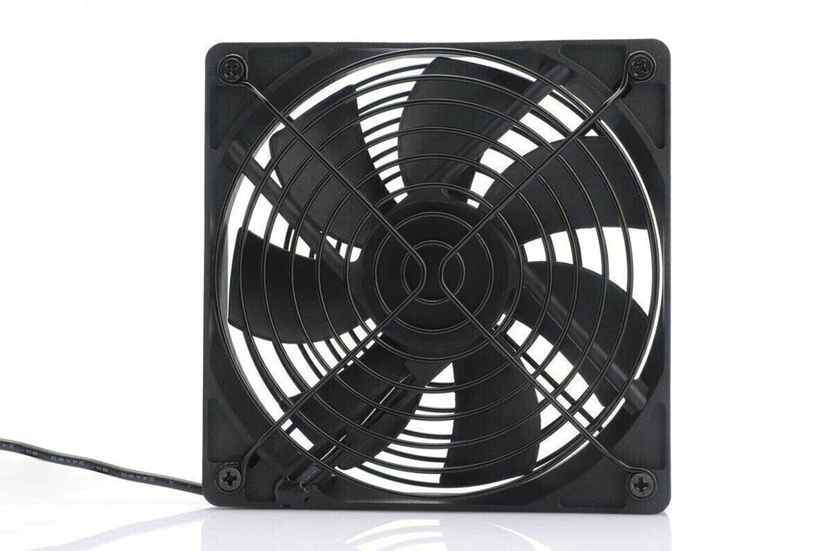 USB Cooling Fan with Speed Controller for Computer Case PC CPU Case DC 5V Office Use-Fans drag in two