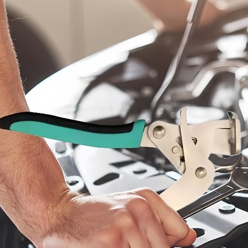 Car Clip Pliers and Disassembly Tools Automotive Snap Pliers Clip Remover Tool-Green