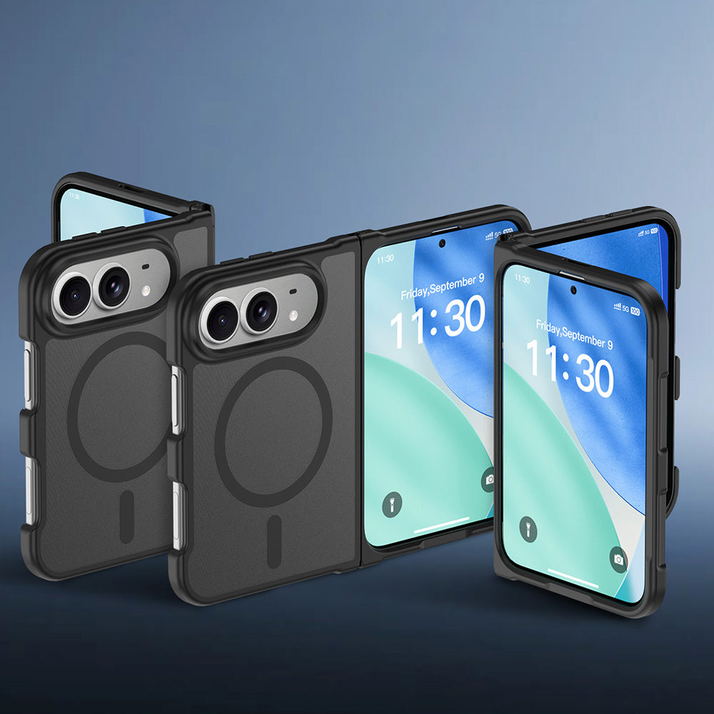 PC TPU Phone Case for iPhone Duo with Wireless Charging - Black