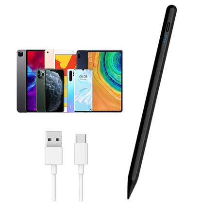 Capacitive Stylus Pen Compatible With iPad and Tablet - Black