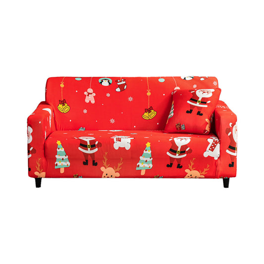 Christmas Stretch Sofa Cover Lounge Slipcover Protector Couch Cover Style 1