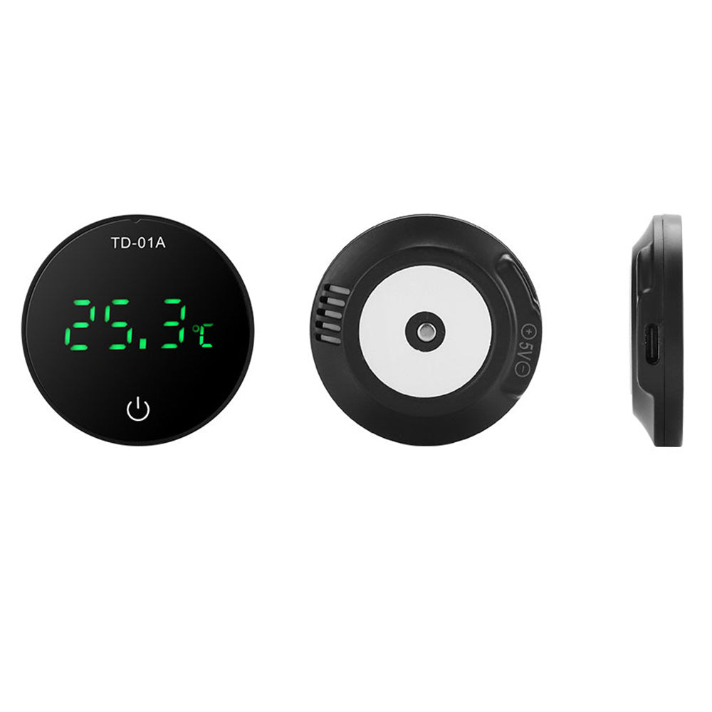 For Fish Tank Digital Thermometer LED Display Tank Thermometer Aquarium Temperature Measurement Tool