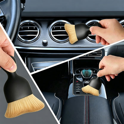 11Pcs Car Windshield Cleaning Tool Kit Telescopic Pole with Washable Pads