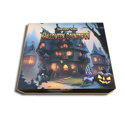 31 Days Halloween Advent Calendar with 31 Gnome Toys 2024 Halloween Countdown Calendar