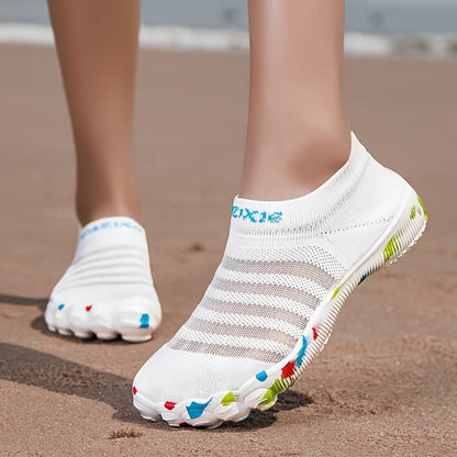 Quick Dry Water Shoes for Women and Men Aqua Socks-White