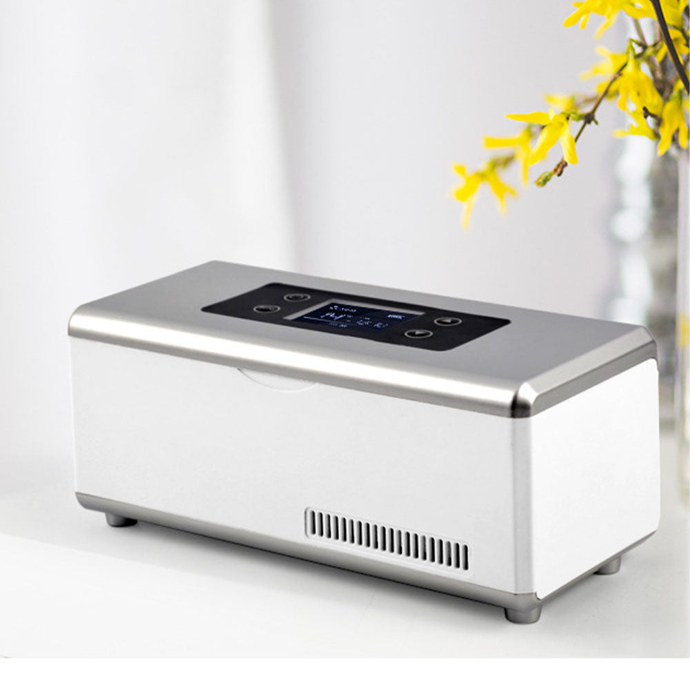 Insulin Cooler Travel Case Medicine Cooler Box with LCD Display