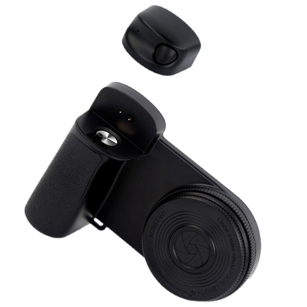 Fun Shot  Phone Camera Shutter Grip With Bluetooth Remote For iPhone Android
