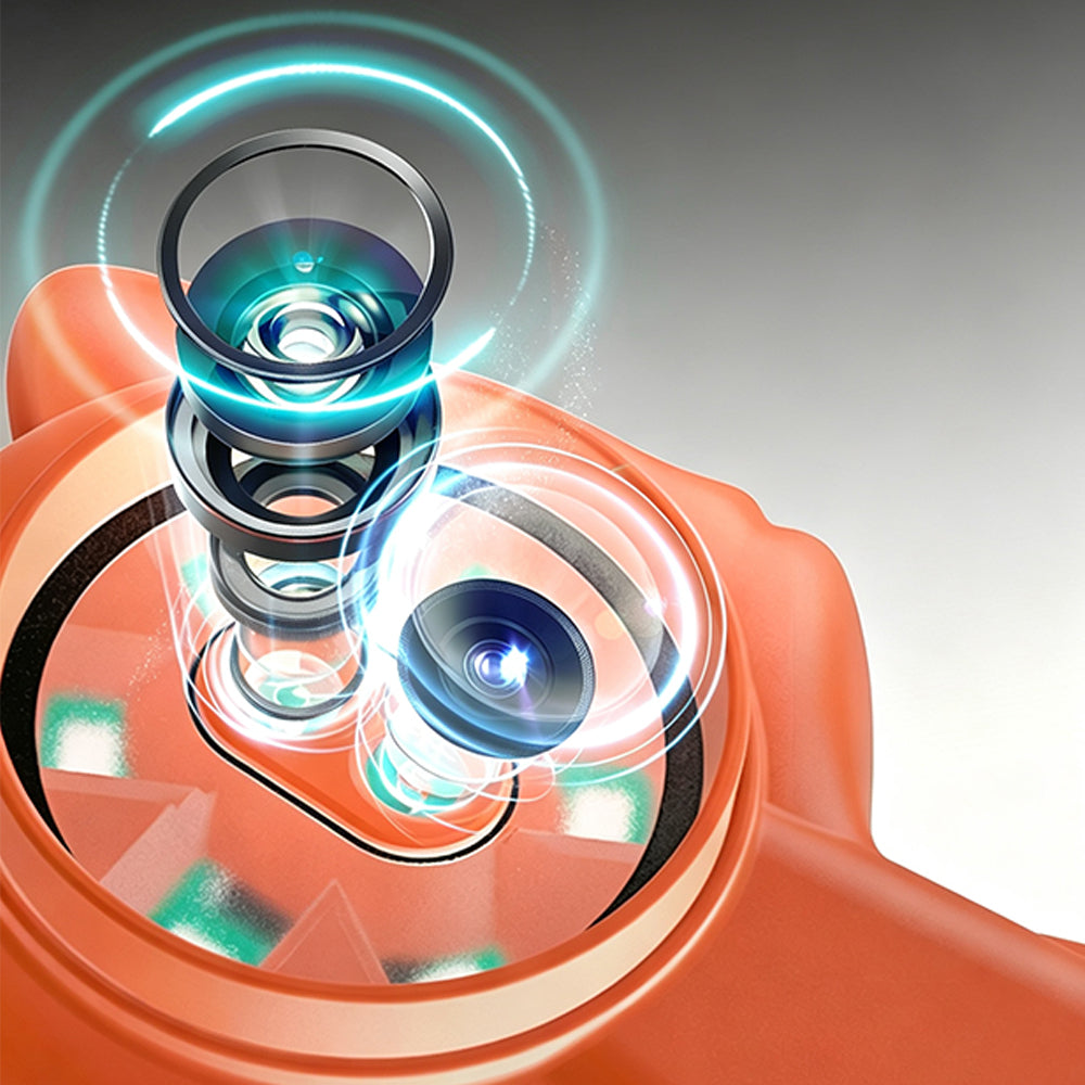 Camera Microscope for Boys Girls with Endoscope - Orange