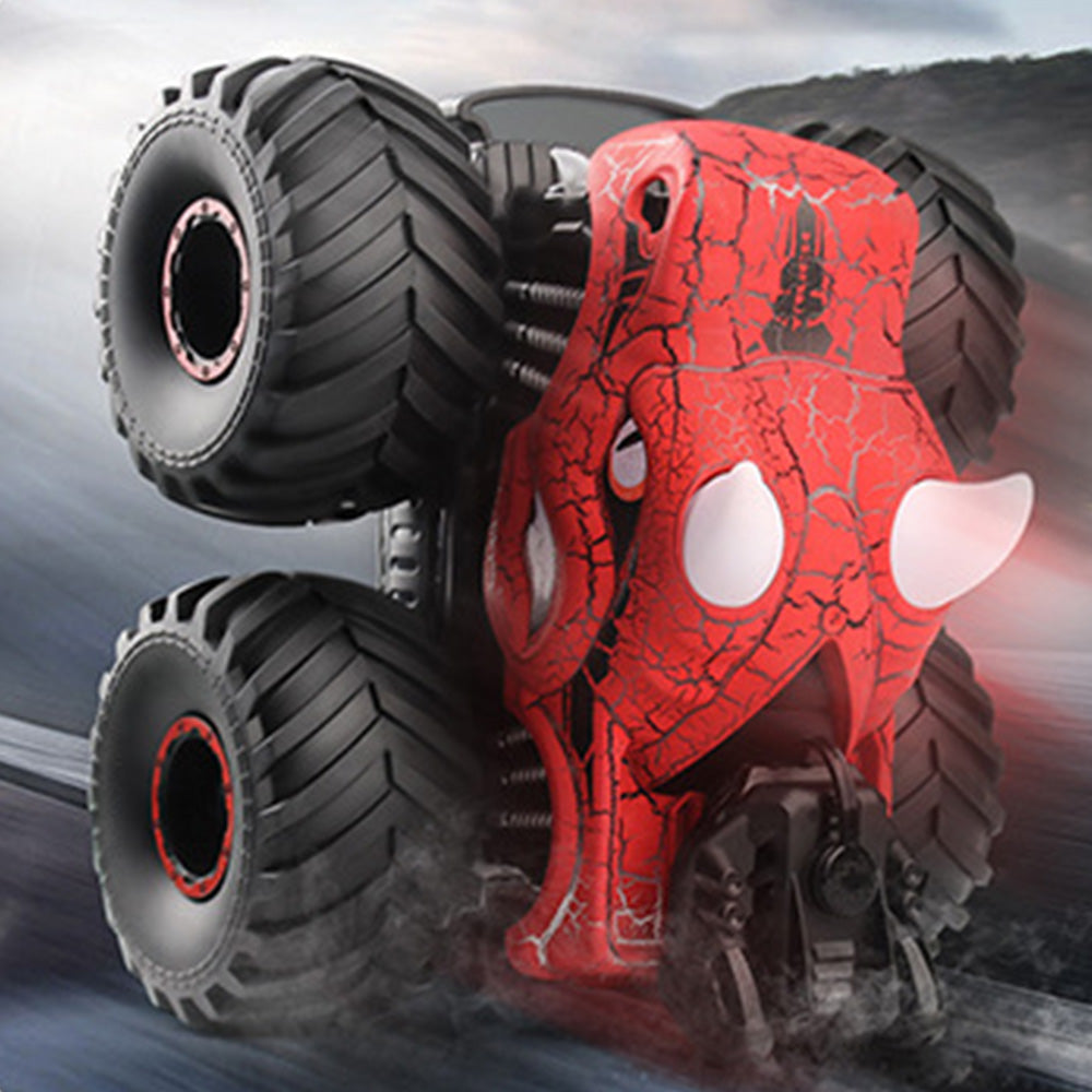 2.4G Remote Control Dinosaur Spray Off Road Truck - Red
