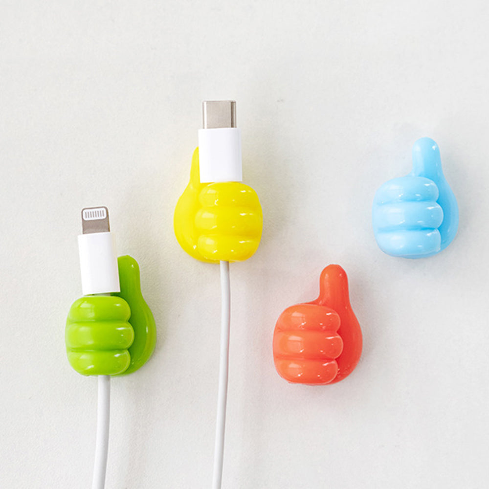 Set of 20Pcs Silicone Thumb Wall Hooks Adhesive Wall Hangers